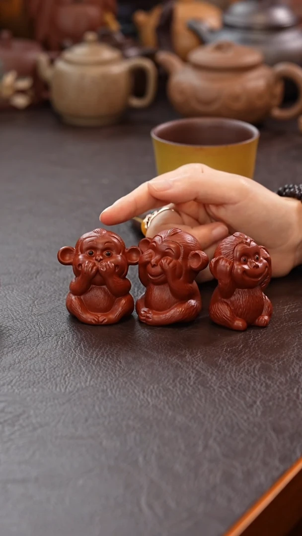 茶壶紫砂宜兴原矿高端紫砂  一组