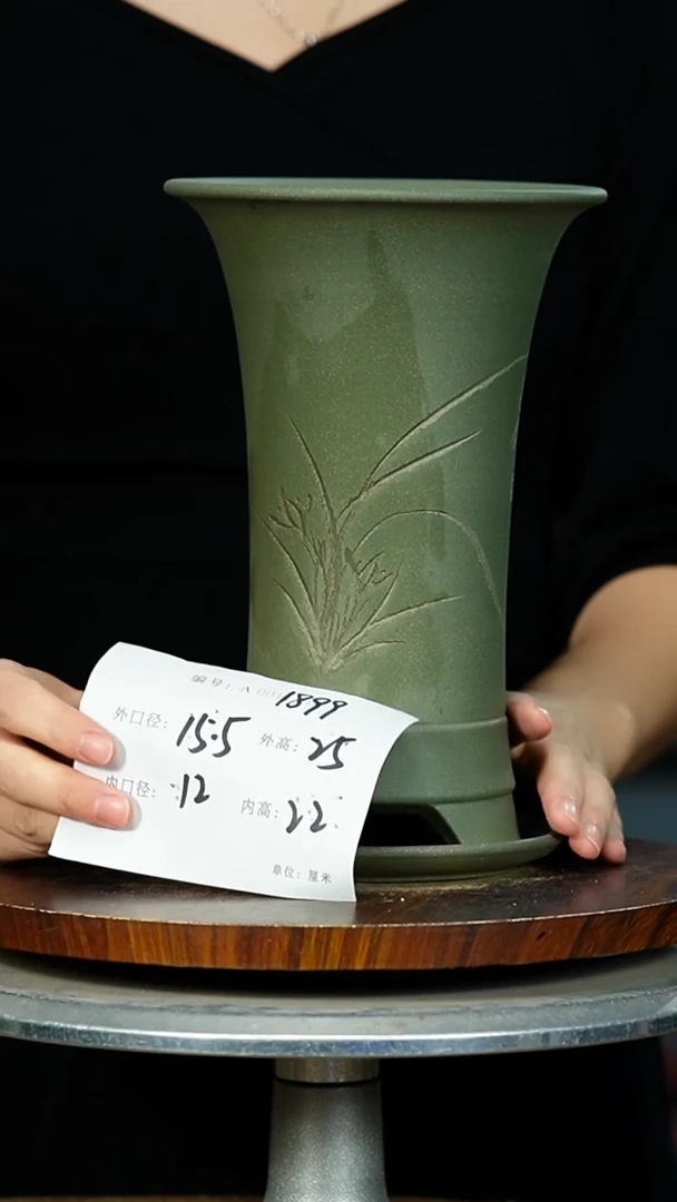 紫砂花盆1899+Z 紫砂花盆紫砂