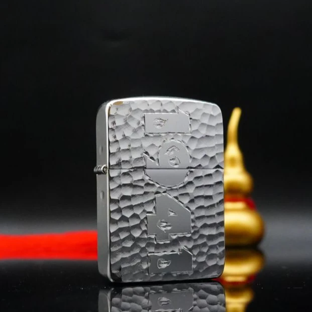 ZIPPO/之宝ZIPPO打火机XF1941亮银陨石坑大标DY9913FK