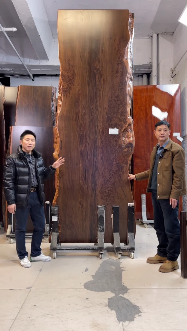 AD-449大叶紫檀321*110*10.5+1主6客2茶+大叶紫檀柜体支架*2