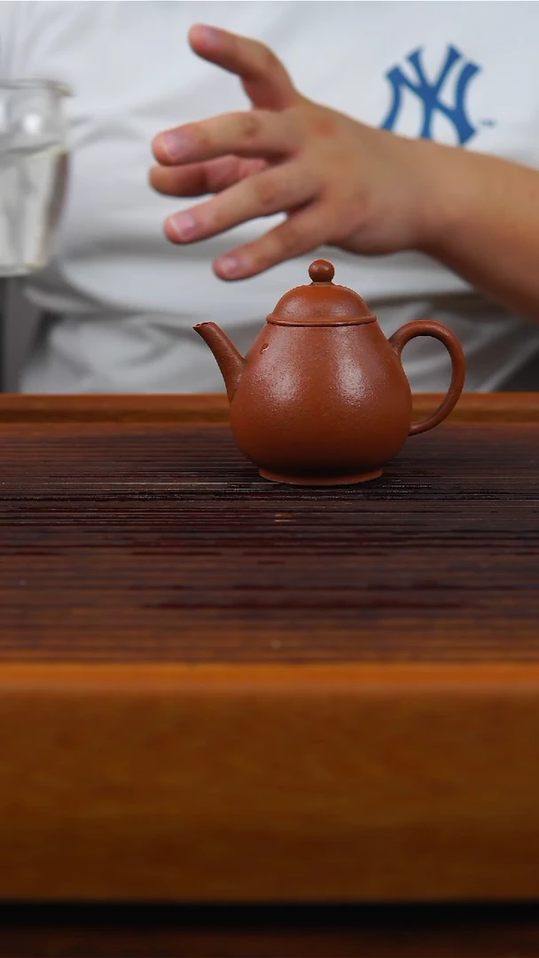 茶壶紫砂朱泥潘壶 隆