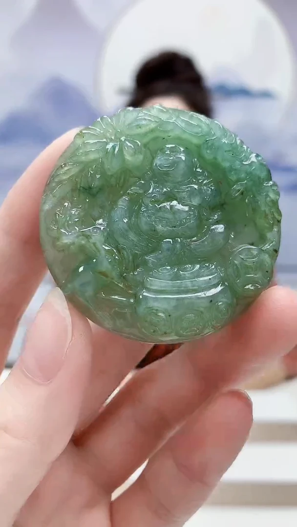 颈饰未镶嵌翡翠4829ry-jj挂件28