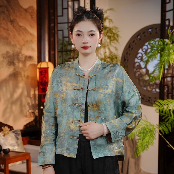 别来春半 气质百搭款新中式外套8981