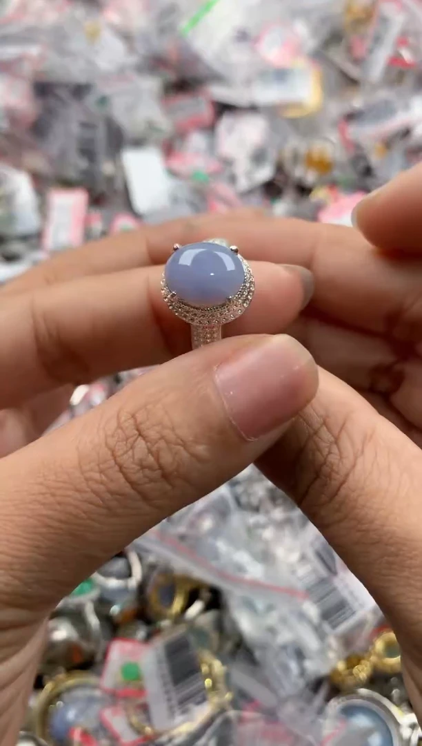 未镶嵌戒指翡翠333                 9