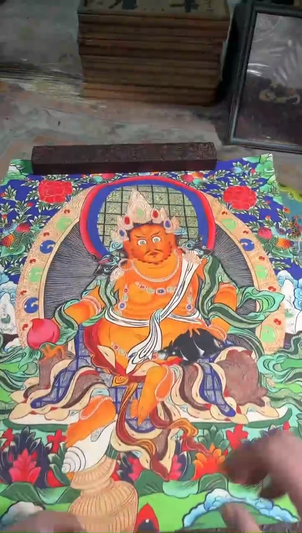 卷轴画卷轴画旭旭的唐卡