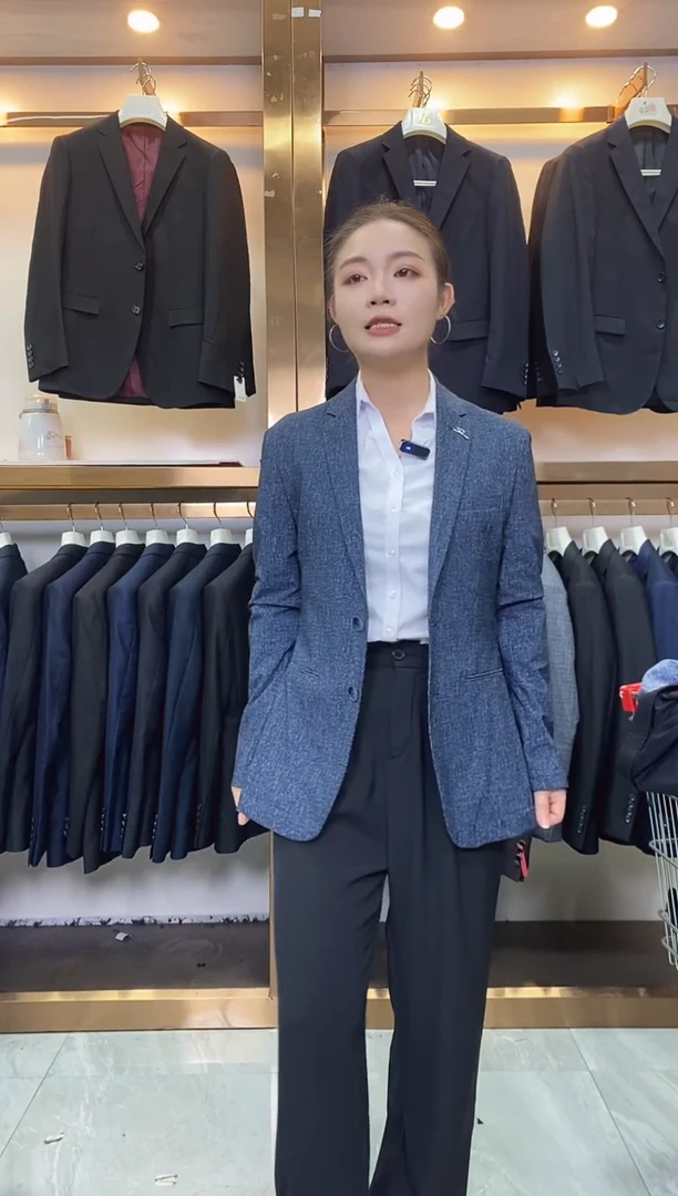 10编号。剪标男装，尺码165