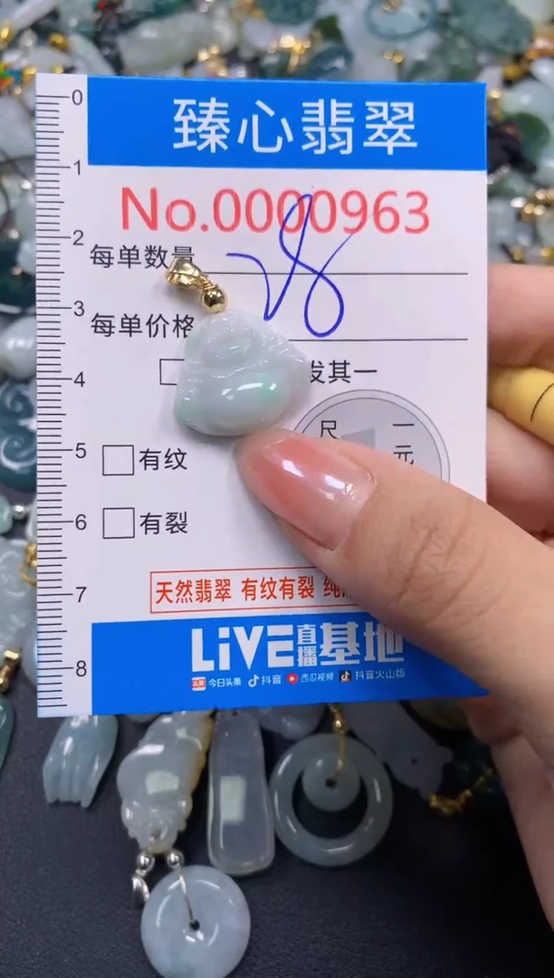 颈饰未镶嵌翡翠963