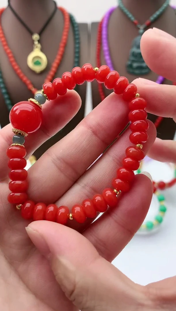 【闪购商品】翡翠手链未镶嵌s210手链