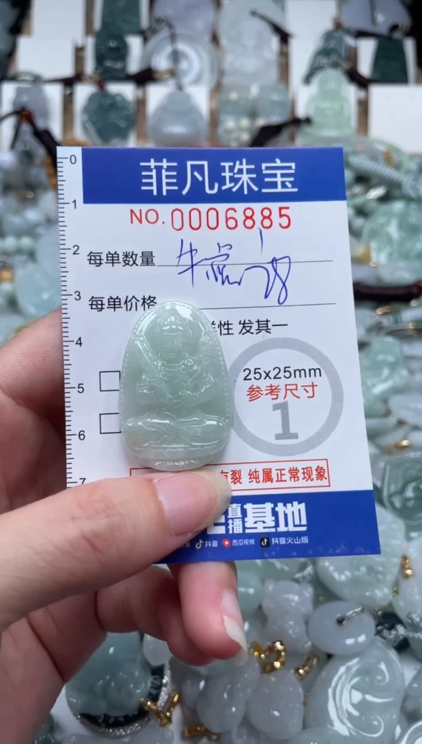 翡翠未镶嵌颈饰00..6885