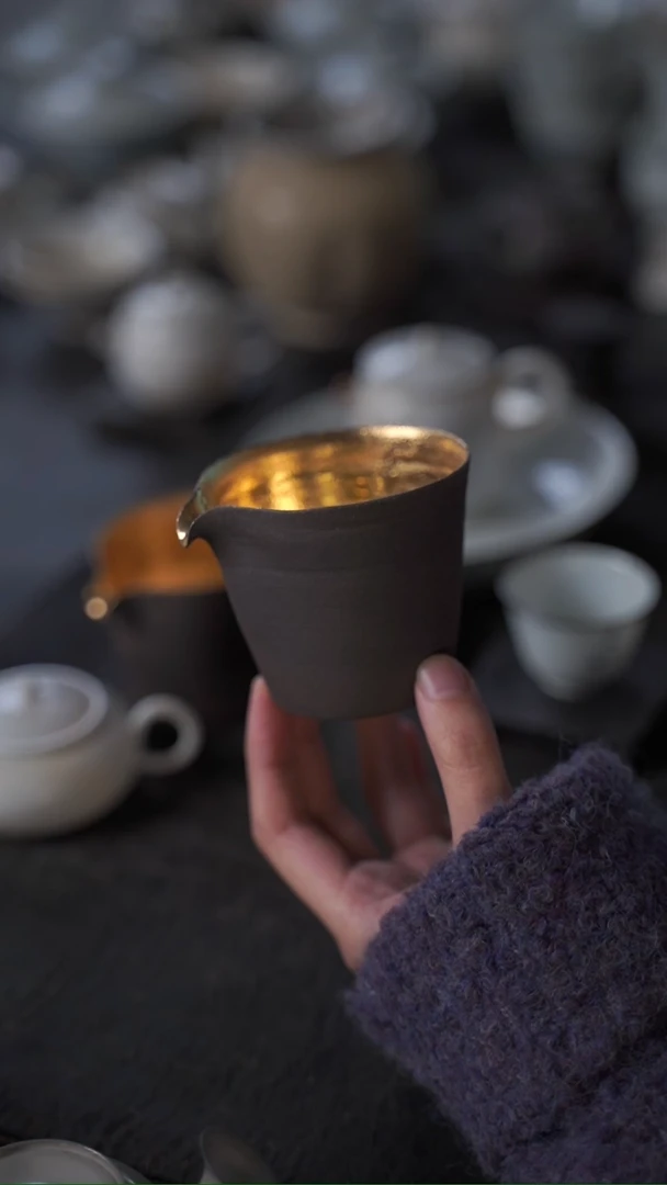 【闪购商品】壶大合小满 泽阳老师金公杯