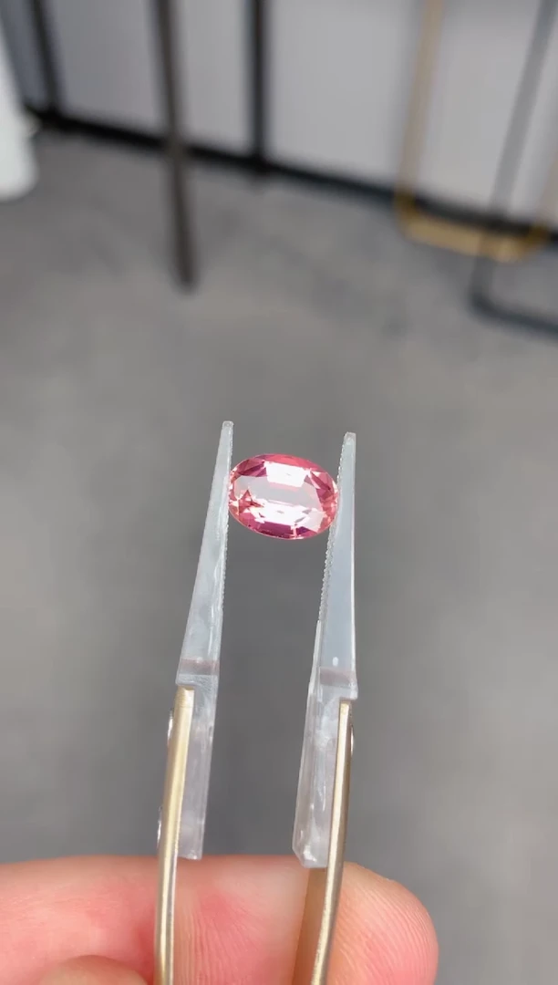 未镶嵌裸石定制碧玺3ct 粉碧玺 定制