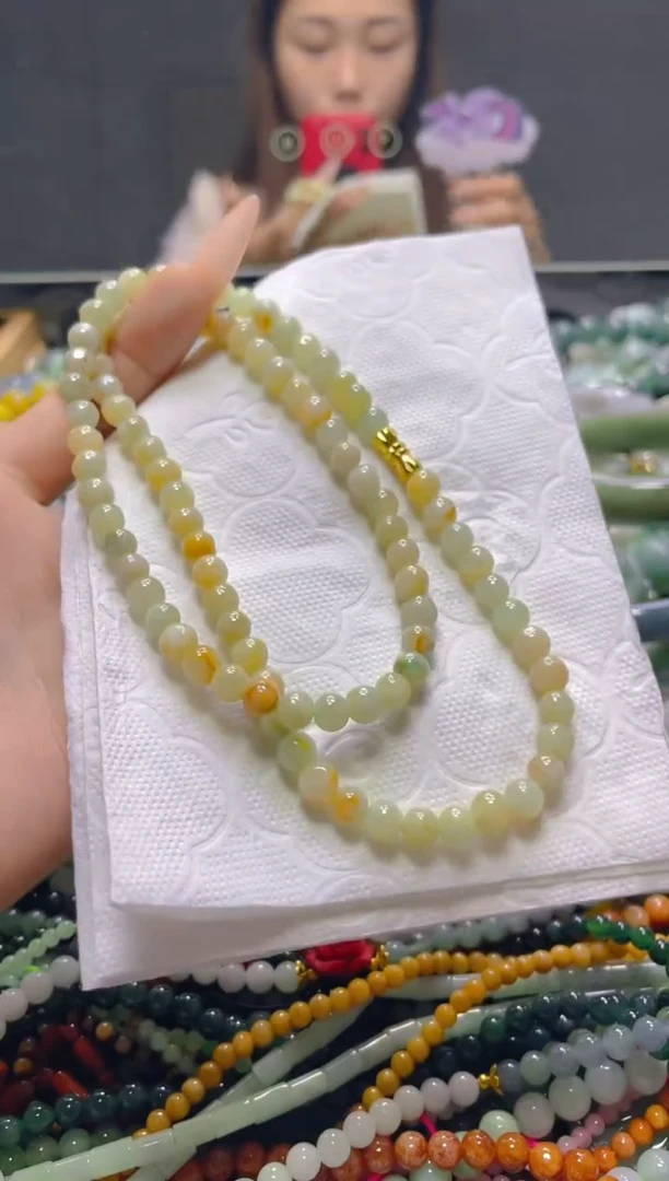 颈饰未镶嵌翡翠5MM