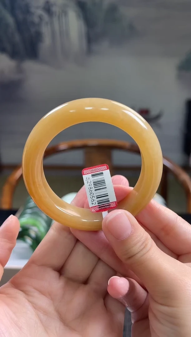 未镶嵌手镯和田玉52圈口0562