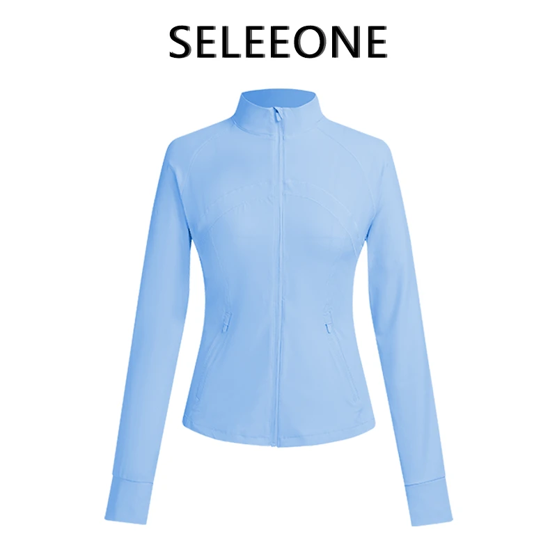 SELEEONE同款UPF50+凉感运动防晒服轻薄修身显瘦户外防晒衣25013