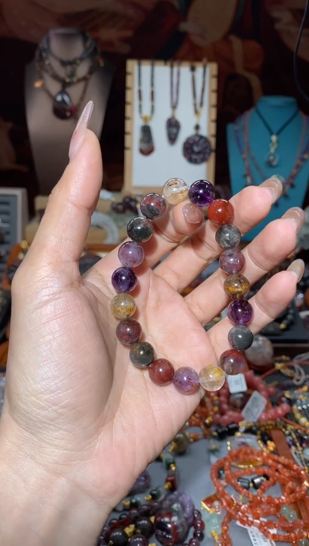 【闪购商品】水晶手串未镶嵌极光多宝