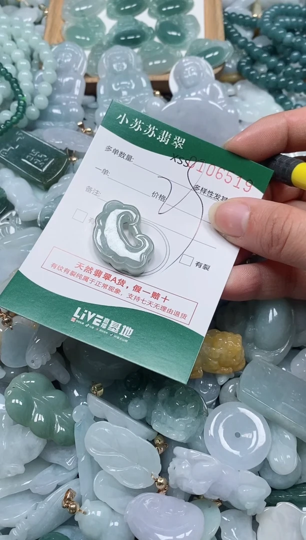 【闪购商品】翡翠颈饰未镶嵌闪购商品0106519