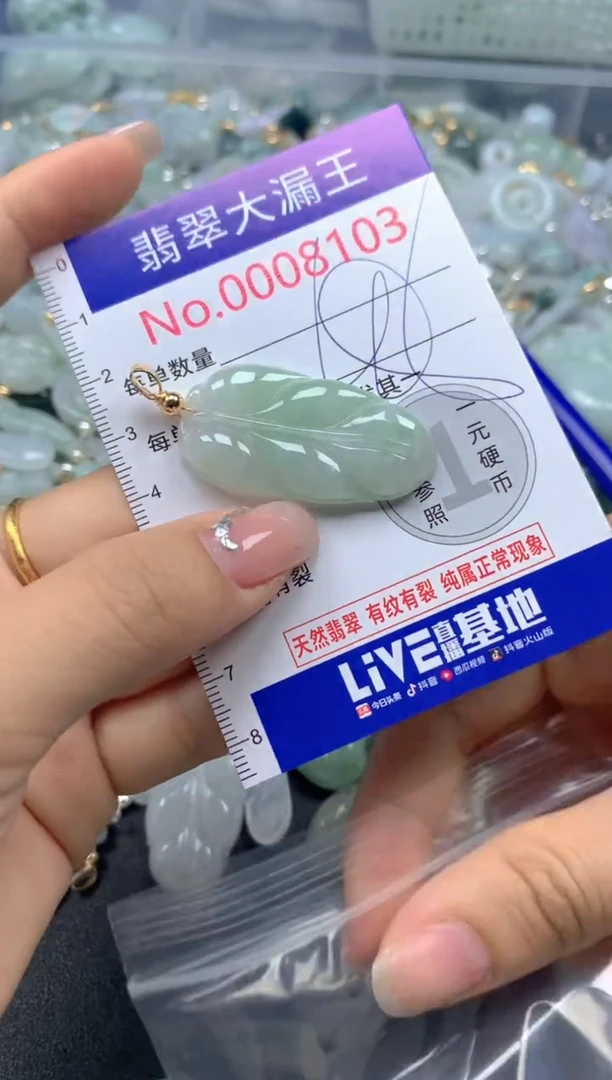 颈饰未镶嵌翡翠8103
