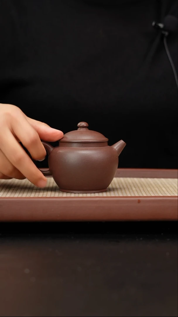 茶壶紫砂四号井底槽青润珠150cc许佰军