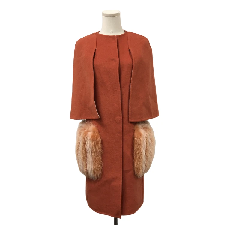 芬迪/大衣/95新/羊毛/[251114MY]