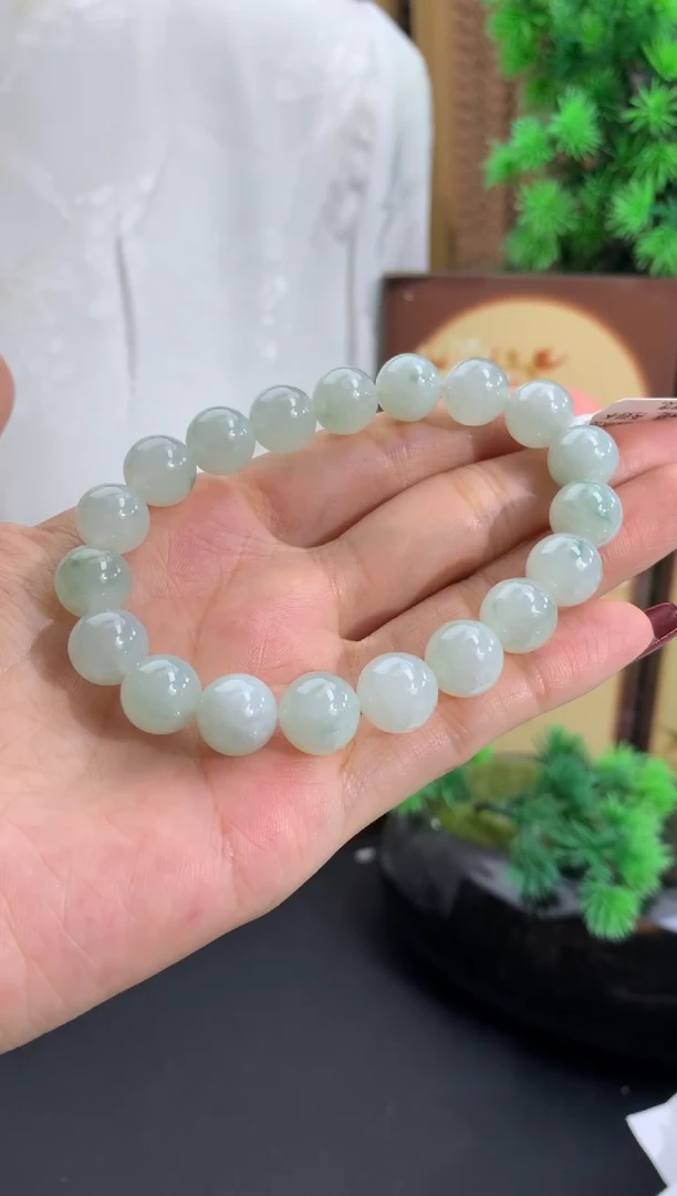 未镶嵌手串翡翠卡10mm