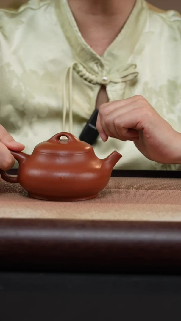 茶壶紫砂朱泥-石瓢-MH-2011