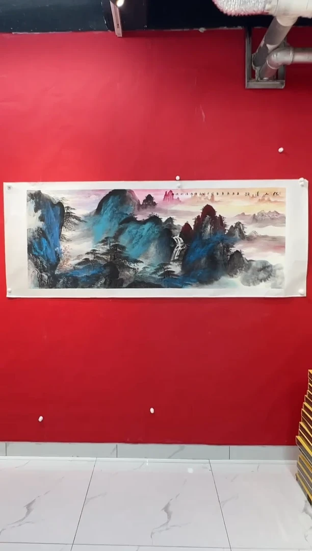 国画画家陆远华纯手绘原作