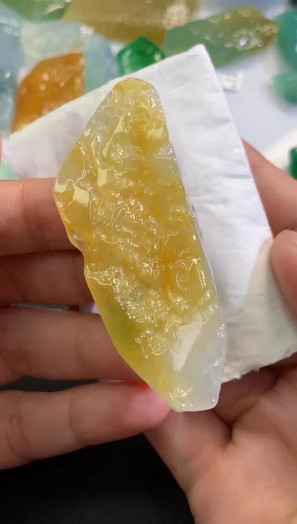 翡翠未镶嵌吊坠(不含链)1289
