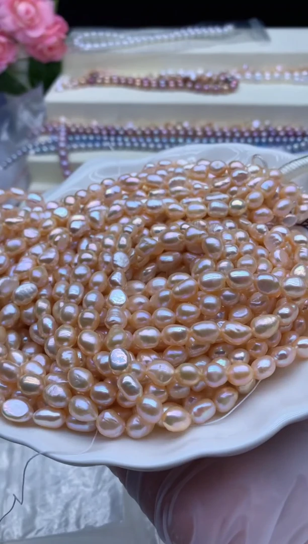 【闪购商品】淡水珍珠颈饰未镶嵌淡水珍珠项链多样性发其一