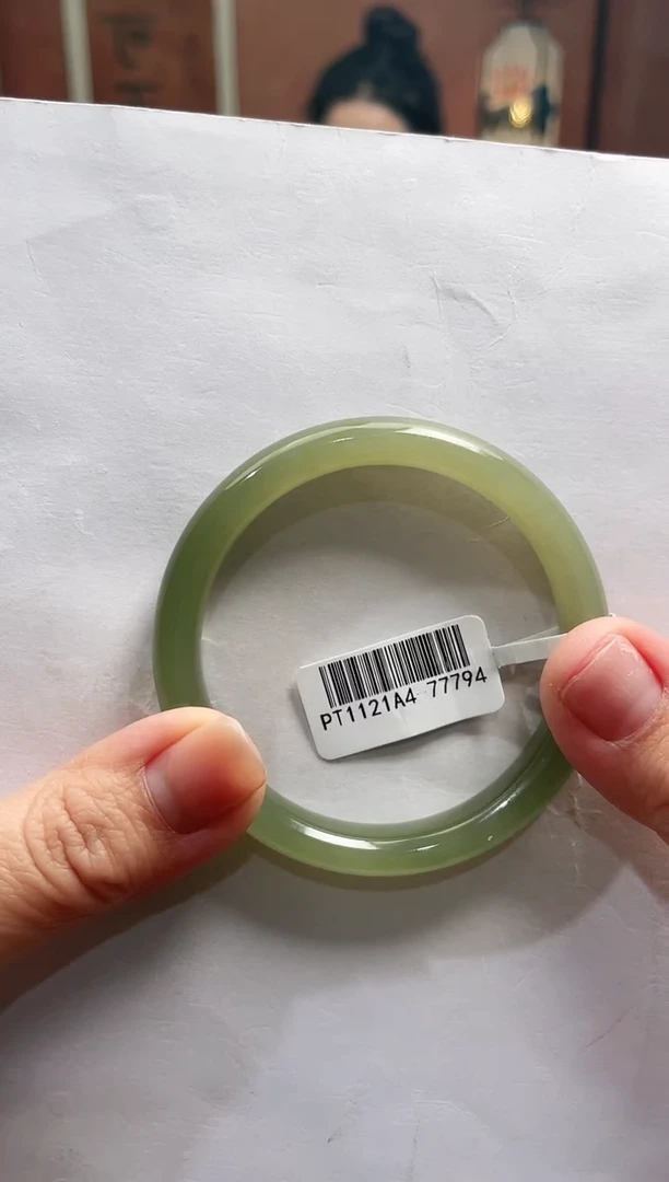 【闪购商品】和田玉手镯未镶嵌55圈口