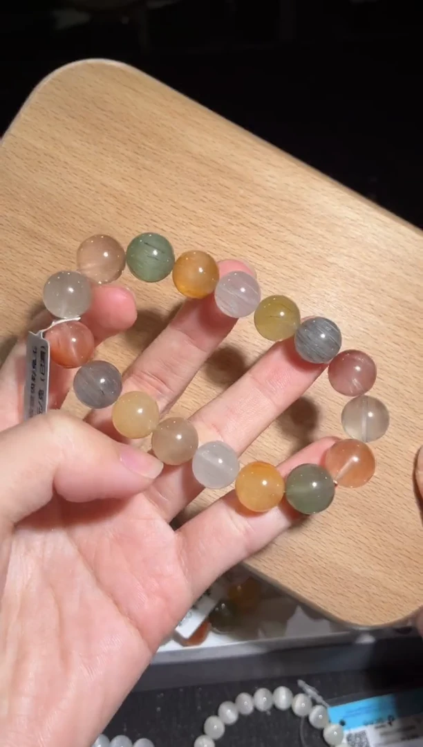 未镶嵌手链发晶215号多样性发一V 12+