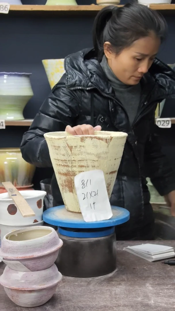 景德镇花盆默认微瑕811