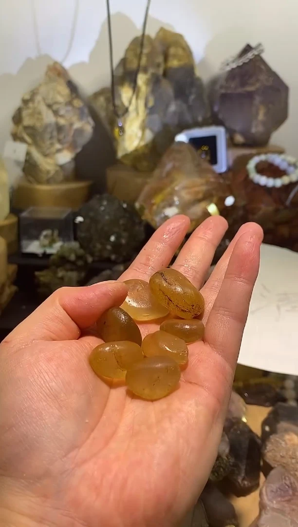 水晶珠宝半成品未镶嵌7号七颗马岛水冲料