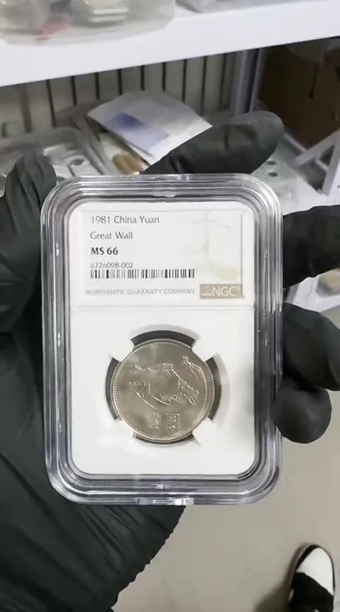 【闪购商品】其他普通金属NGC-81年长城币单枚...