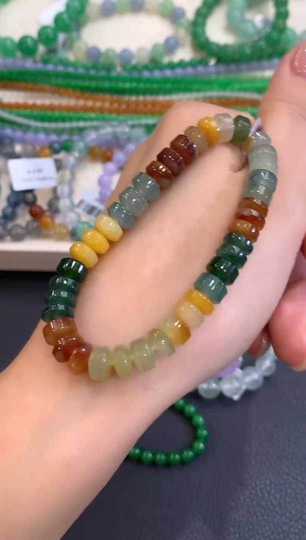 未镶嵌手串翡翠w110