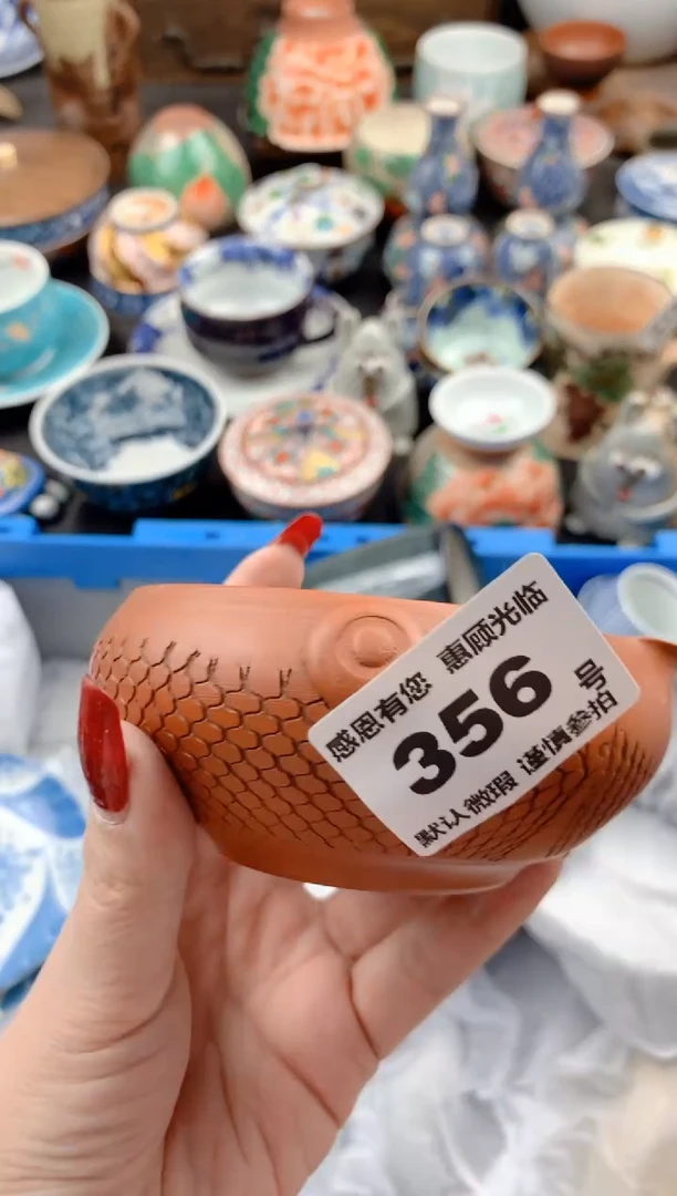 【闪购商品】瓷片356号九姑娘工艺品瓷器