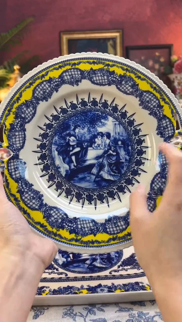 瓷游礼家居 圆盘