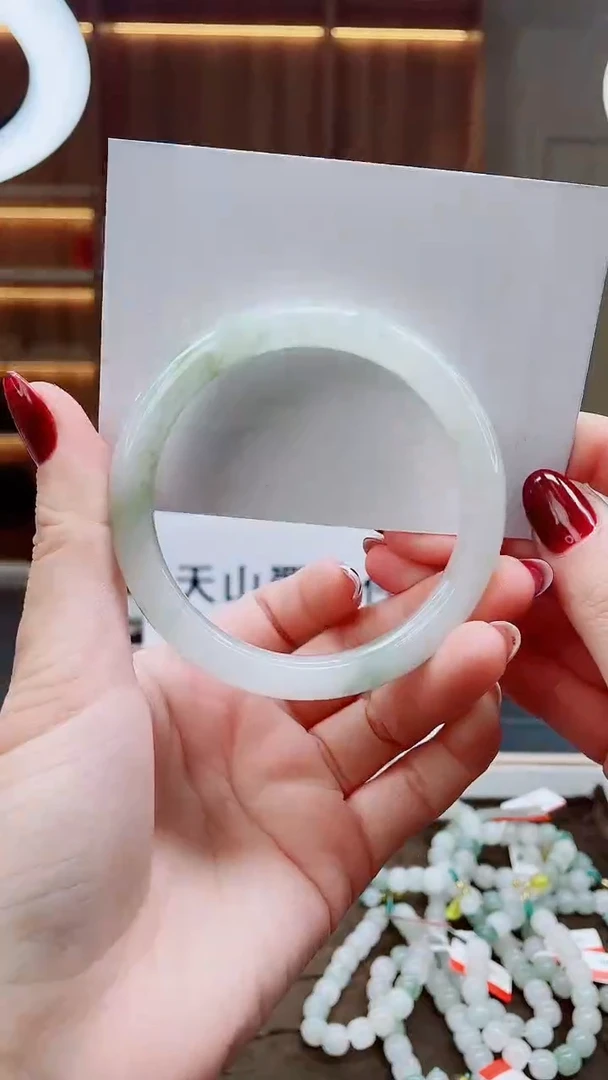 未镶嵌手镯石英质玉A5-58`59`60