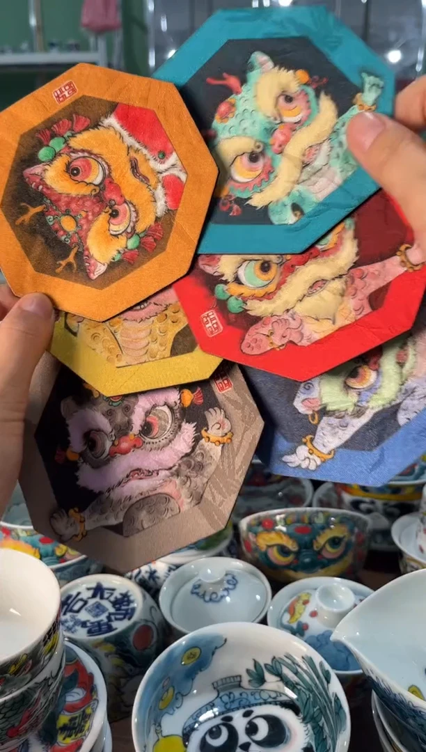 昨明景德镇陶瓷：六个一组