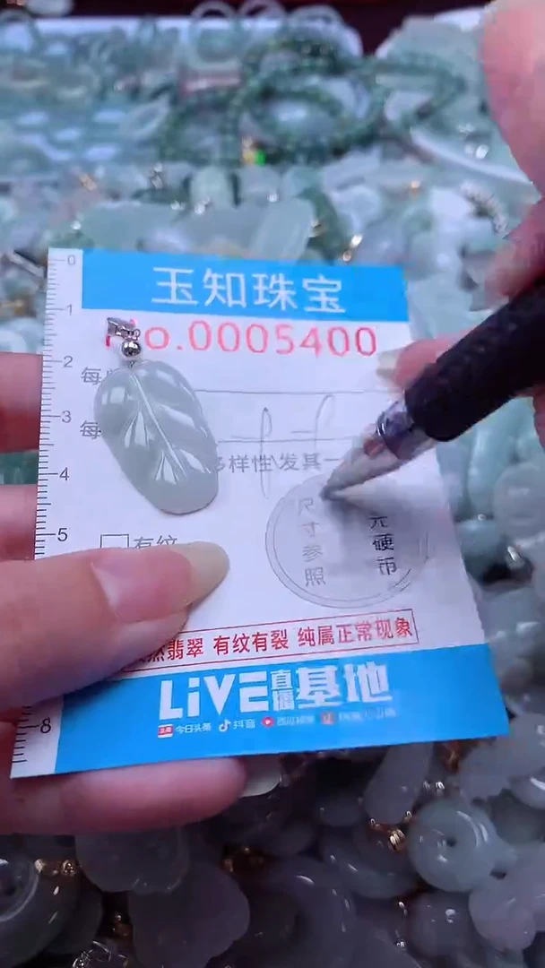 翡翠未镶嵌吊坠(不含链)5400