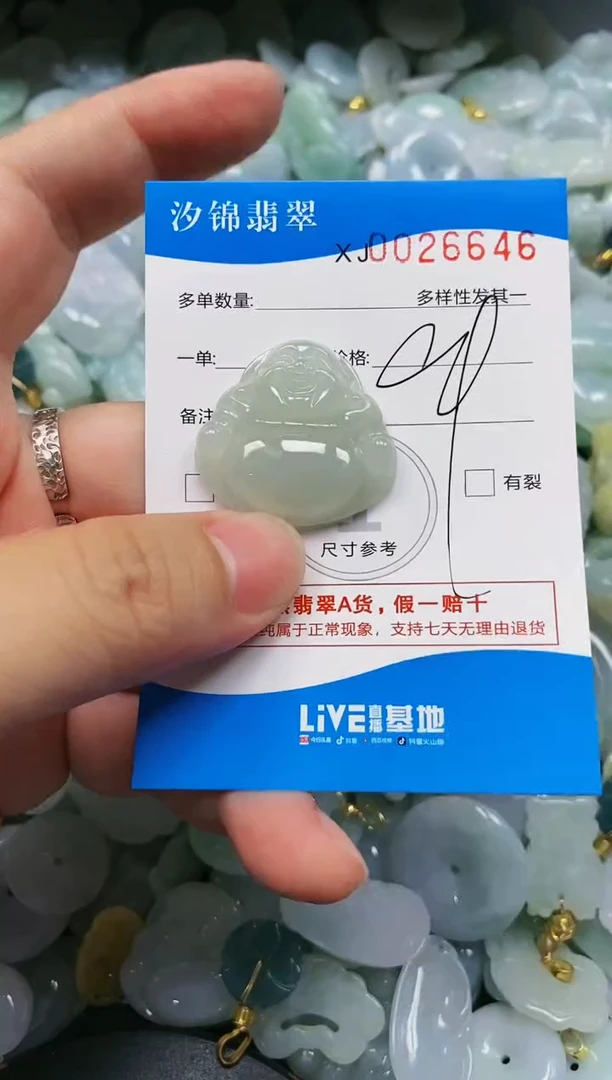 翡翠未镶嵌颈饰闪购商品0026646