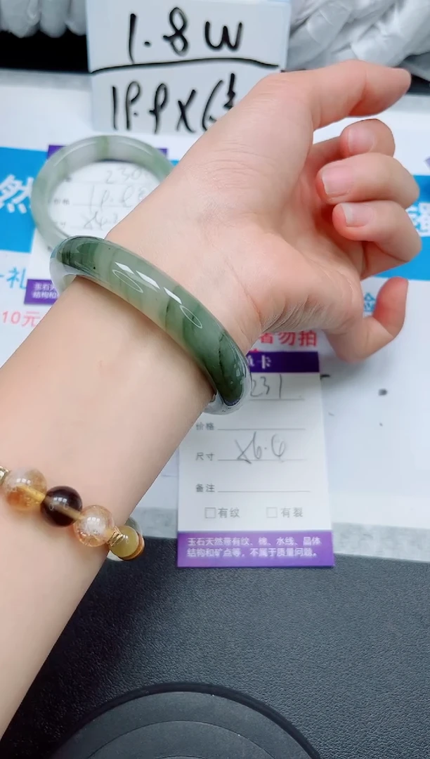 【闪购商品】石英质玉手镯未镶嵌231