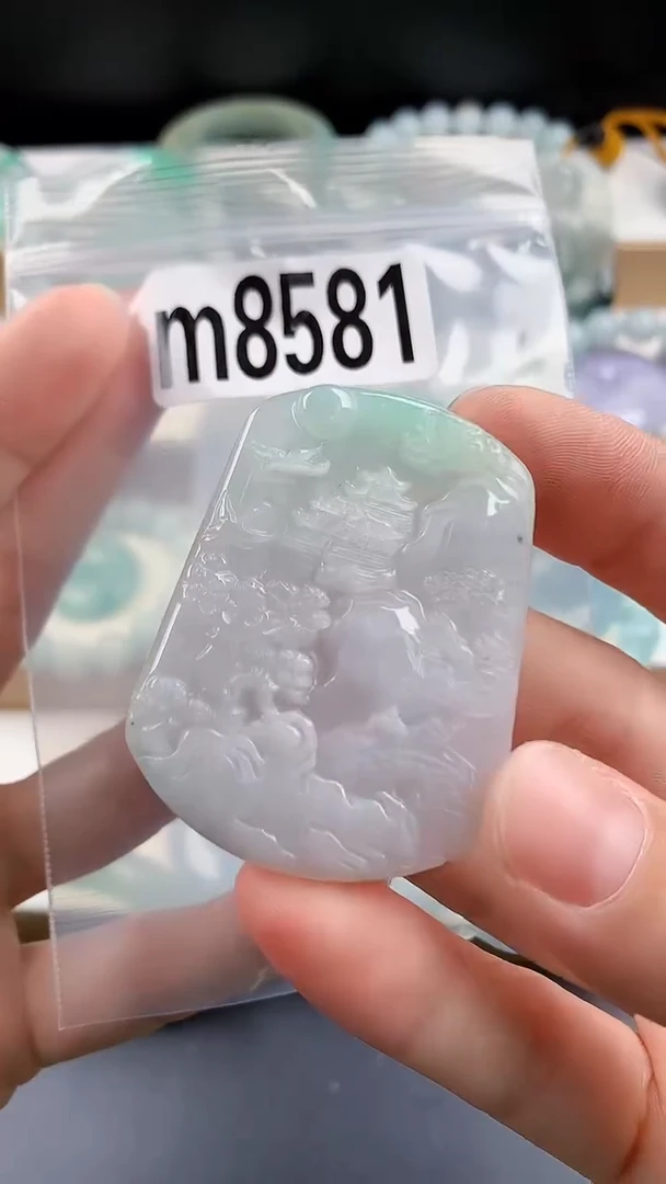 颈饰未镶嵌翡翠颈饰未镶嵌缅甸天然翡翠吊坠