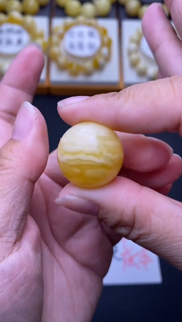 裸石琥珀未镶嵌大小姐珠宝严选67