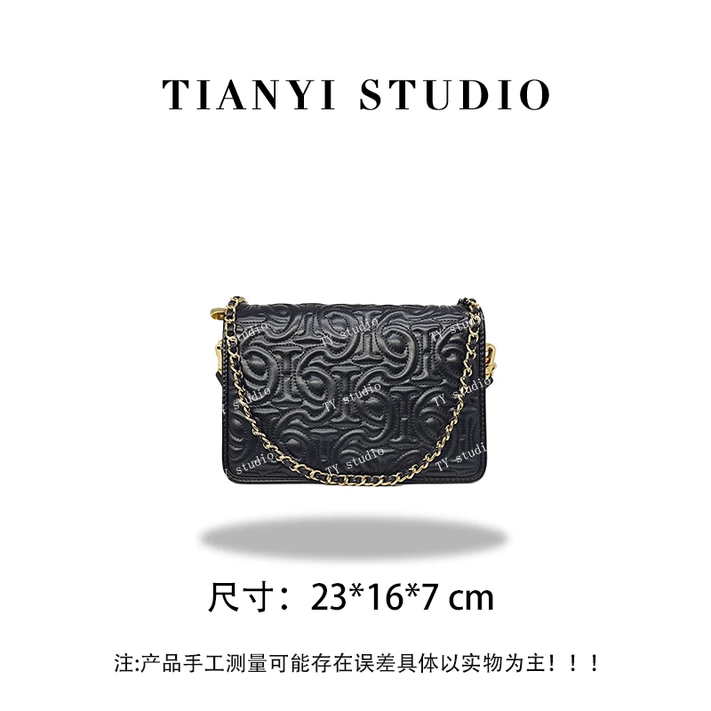 【TY】ZT-95003-黑色 轻奢高级韩版单肩潮流时尚简约女包