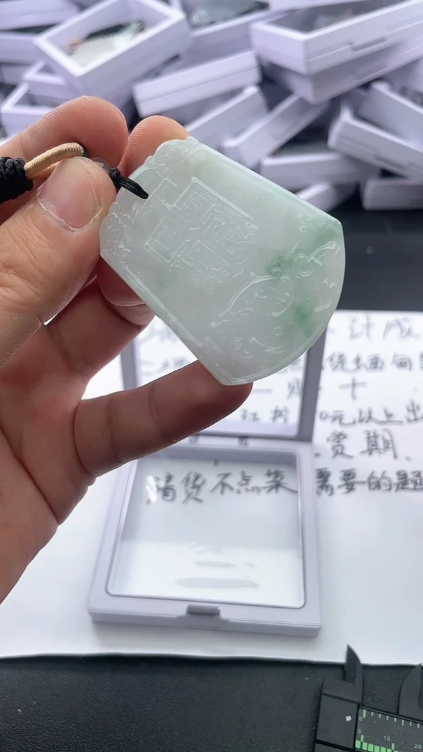 翡翠未镶嵌颈饰..../7/28/ 216