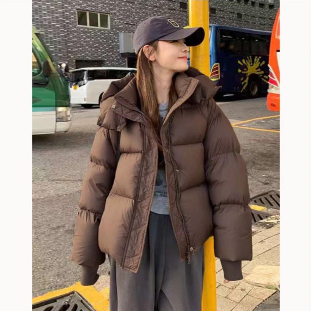 【GIVETAD】ins保暖女秋冬保暖加厚短款休闲连帽小个子外套