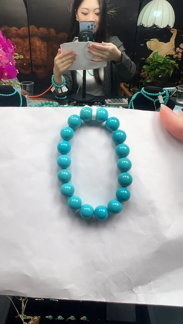 未镶嵌绿松石手串51