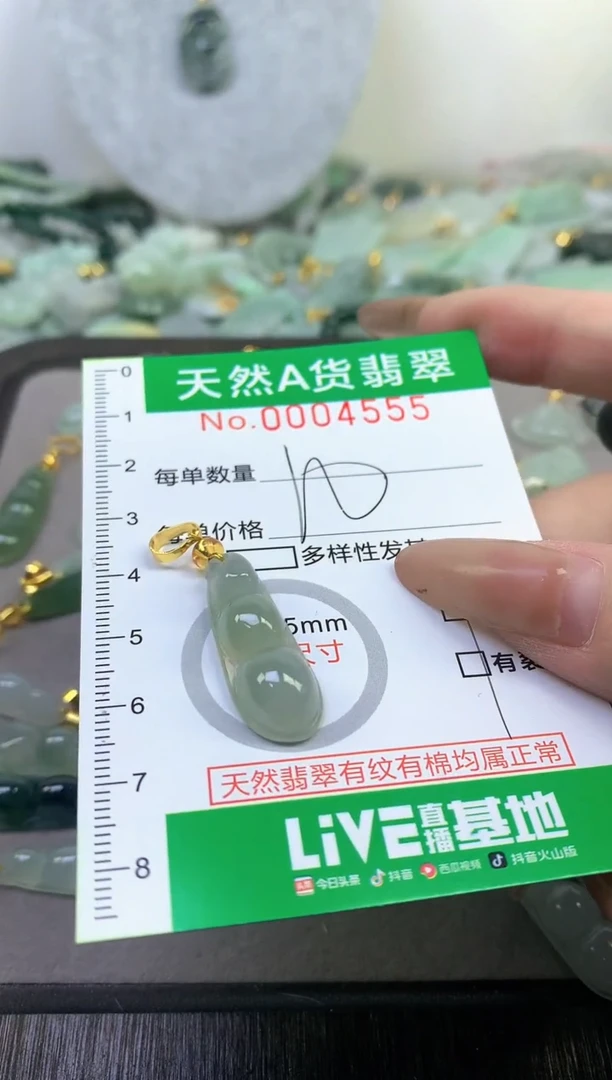 颈饰未镶嵌翡翠纯天然缅甸A货翡翠