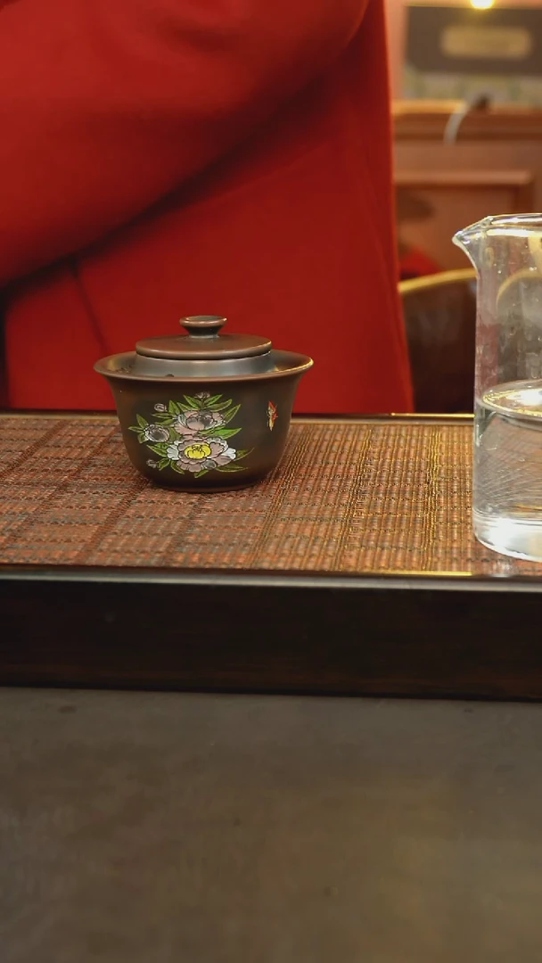 【闪购商品】 坭兴陶纯手工盖碗80cc