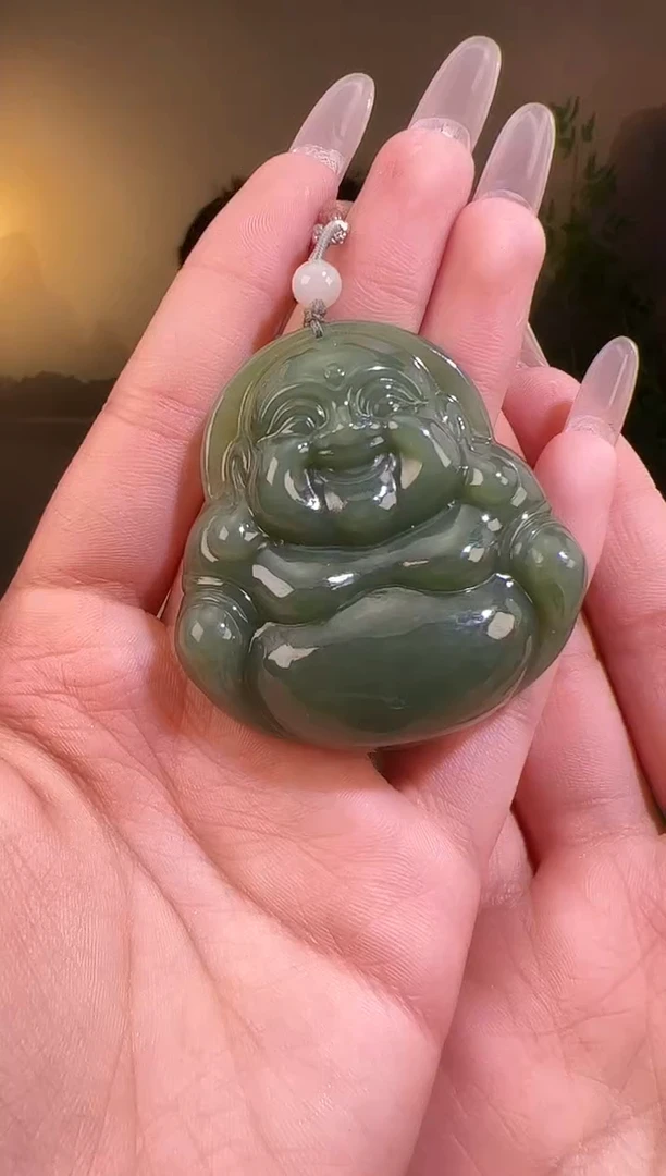 【闪购商品】和田玉颈饰未镶嵌佛公1126